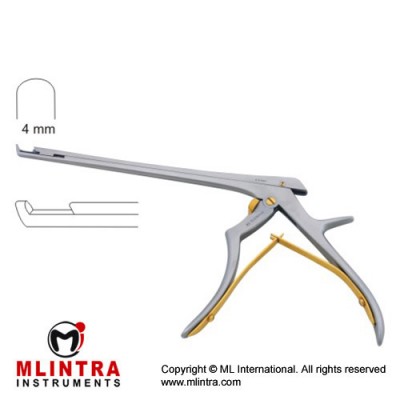 Ferris-Smith Kerrison Punch Detachable Model - 40° Forward Up Cutting Stainless Steel, 18 cm - 7" Bite Size 4 mm